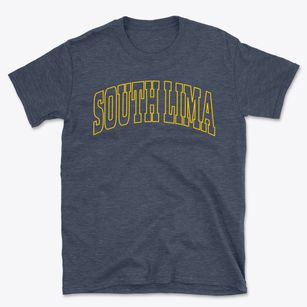 South Lima New York Trendy Block Basic T-Shirt