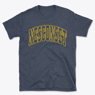 Nesconset New York Trendy Block Basic T-Shirt