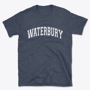 Waterbury Vermont Varsity Basic T-Shirt
