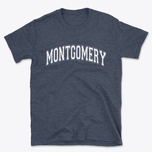 Montgomery Alabama Varsity Basic T-Shirt