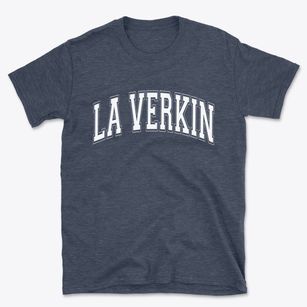 La Verkin Utah Varsity Basic T-Shirt