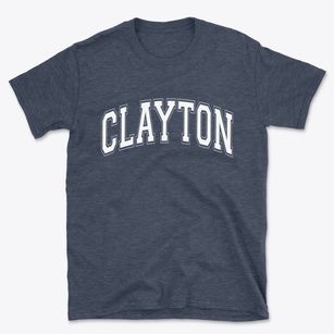 Clayton Wisconsin Varsity Basic T-Shirt