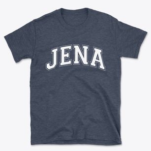 Jena Louisiana Varsity Basic T-Shirt