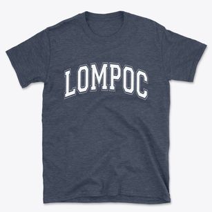 Lompoc California Varsity Basic T-Shirt