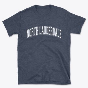 North Lauderdale Florida Varsity Basic T-Shirt