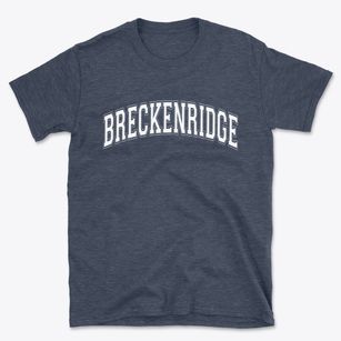 Breckenridge Minnesota Varsity Basic T-Shirt