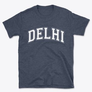Delhi Louisiana Varsity Basic T-Shirt