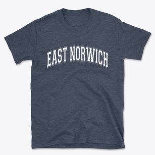 East Norwich New York Varsity Basic T-Shirt