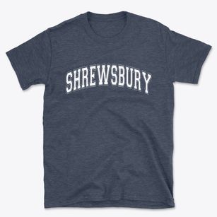 Shrewsbury Massachusetts Varsity Basic T-Shirt