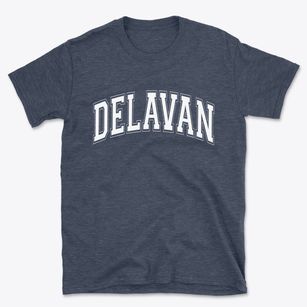 Delavan Illinois Varsity Basic T-Shirt