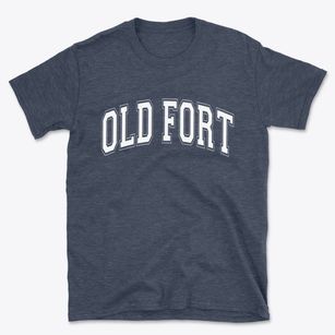 Old Fort North Carolina Varsity Basic T-Shirt