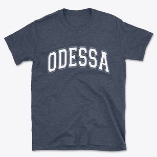 Odessa Texas Varsity Basic T-Shirt