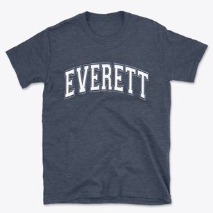 Everett Washington Varsity Basic T-Shirt