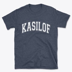 Kasilof Alaska Varsity Basic T-Shirt