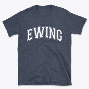 Ewing Nebraska Varsity Basic T-Shirt