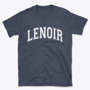 Lenoir North Carolina Varsity Basic T-Shirt