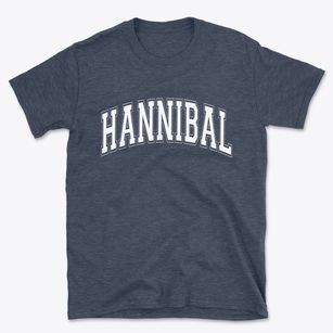 Hannibal Missouri Varsity Basic T-Shirt