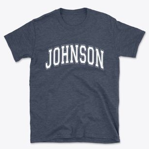 Johnson Nebraska Varsity Basic T-Shirt