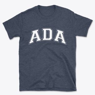 Ada Oklahoma Varsity Basic T-Shirt