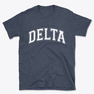 Delta Wisconsin Varsity Basic T-Shirt
