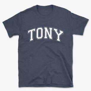 Tony Wisconsin Varsity Basic T-Shirt