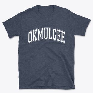 Okmulgee Oklahoma Varsity Basic T-Shirt