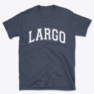 Largo Maryland Varsity Basic T-Shirt