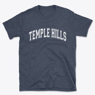 Temple Hills Maryland Varsity Basic T-Shirt