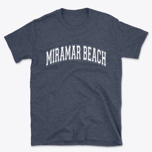Miramar Beach Florida Varsity Basic T-Shirt