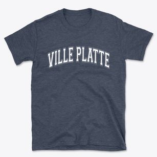 Ville Platte Louisiana Varsity Basic T-Shirt