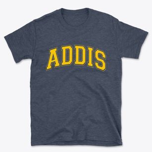 Addis Louisiana Varsity Basic T-Shirt