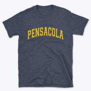 Pensacola Florida Varsity Basic T-Shirt