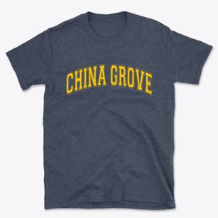 China Grove North Carolina Varsity Basic T-Shirt