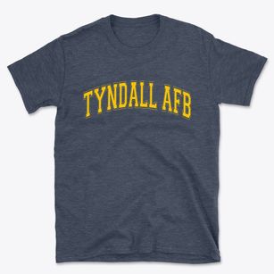 Tyndall Afb Florida Varsity Basic T-Shirt