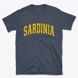 Sardinia New York Varsity Basic T-Shirt