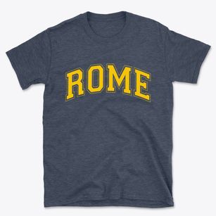 Rome New York Varsity Basic T-Shirt