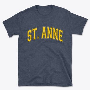 St. Anne Illinois Varsity Basic T-Shirt
