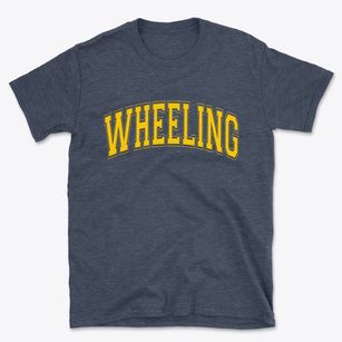 Wheeling West Virginia Varsity Basic T-Shirt