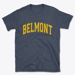 Belmont California Varsity Basic T-Shirt