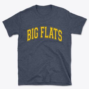 Big Flats Wisconsin Varsity Basic T-Shirt