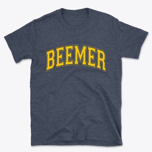 Beemer Nebraska Varsity Basic T-Shirt