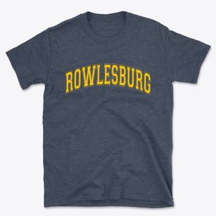 Rowlesburg West Virginia Varsity Basic T-Shirt