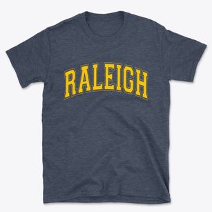 Raleigh North Carolina Varsity Basic T-Shirt