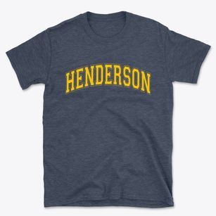 Henderson North Carolina Varsity Basic T-Shirt