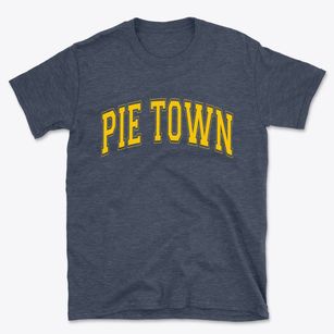 Pie Town New Mexico Varsity Basic T-Shirt