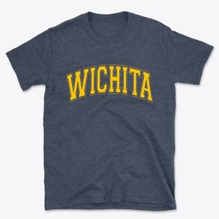 Wichita Kansas Varsity Basic T-Shirt