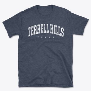 Terrell Hills Texas Urban Vibe Basic T-Shirt