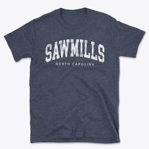 Sawmills North Carolina Urban Vibe Basic T-Shirt