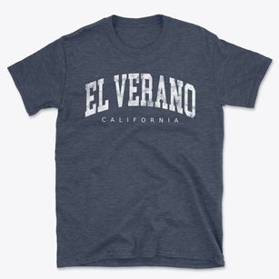 El Verano California Urban Vibe Basic T-Shirt