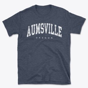 Aumsville Oregon Urban Vibe Basic T-Shirt